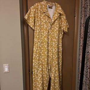 Big Bud Press Laisy Daisy Short Sleeve Jumpsuit